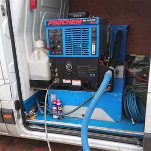 Van Mounted Machine for Carpet Cleaning in Bury St Edmunds
